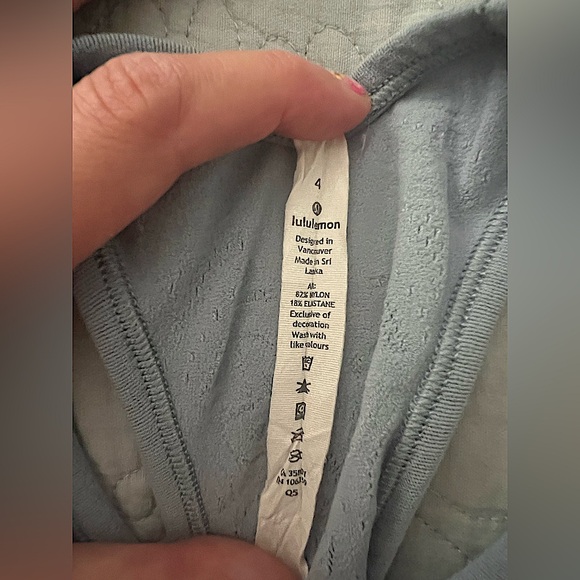 Lululemon Blue Tank Top - Picture 4 of 5